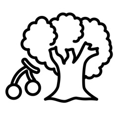 Cherry Tree Icon
