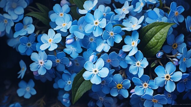 forget-me-nots flowers