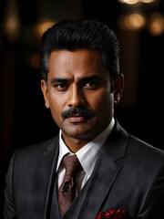Portrait of a South Indian Businessman