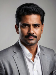 Portrait of a South Indian Businessman