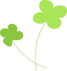 シンプルなクローバー