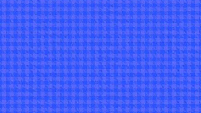 blue plaid fabric background