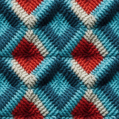 Seamless pattern with knitted texture