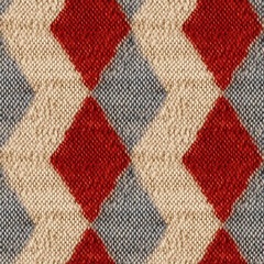 Seamless pattern with knitted texture