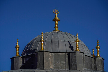 Fototapeta na wymiar External view of Topkapi Palace Istanbul, Turkey, Ancient Ottoman residence