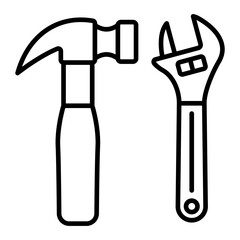   Tools line icon