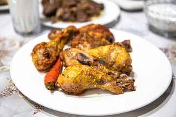 the traditional restaurant food in Tajikistan