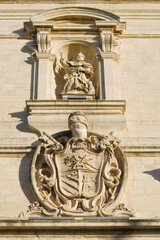 Coat of arms of Church of St Dominic and Blessed Virgin in Rabat, Malta