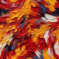 Abstract seamless pattern with oil paint texture