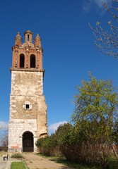 Fototapeta na wymiar Torre de San Francisco in Merida, Extremadura - Spain 