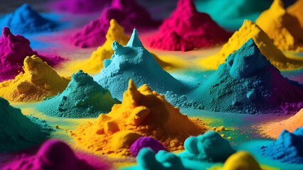 Color Powder | Beautiful Colors | Colorful Wallpaper | Colorful Design 