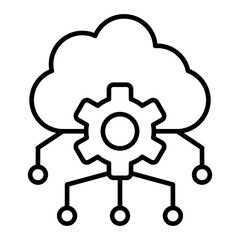  Cloud Computing line iocn