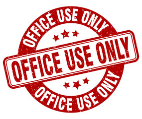office use only stamp. office use only label. round grunge sign