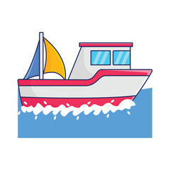 boat illustration