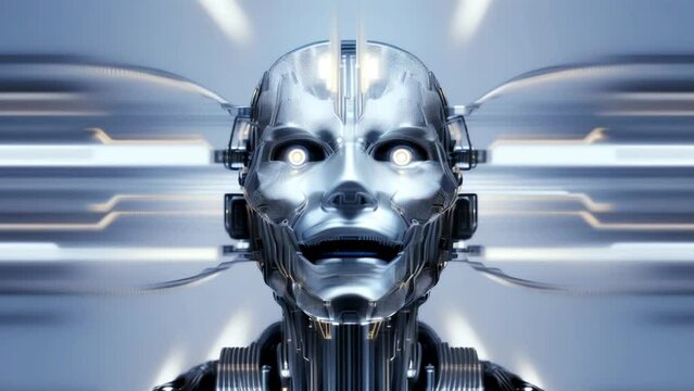 robot man face