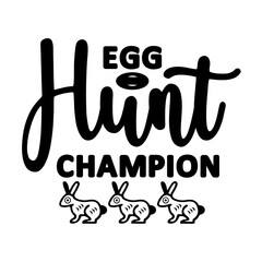 Egg Hunt Champion SVG