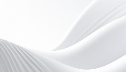 Minimalistic abstract white foam forms with a simple light background, for wallpapers, banners and design