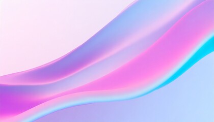 Minimalistic abstract white foam forms with a simple gradient pink and blue background, for wallpapers, banners and design