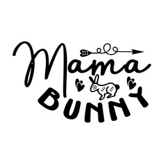 Mama Bunny SVG