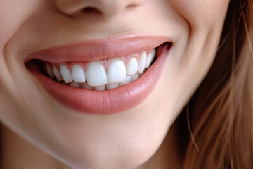 Fototapeta premium women perfect teeth smile