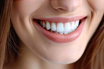 women perfect teeth smile