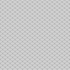 Chinese cloud or river seamless design art pattern vector. Illustration of traditional oriental Asian background.