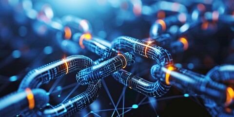 Explore the integration of blockchain technology in supply chain management and its benefits.
