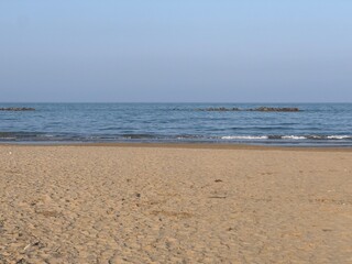 beach and sea