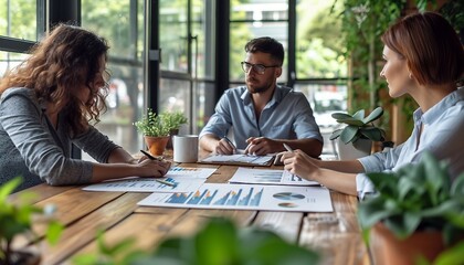 professional and modern financial consulting setting, portraying expert advisors assisting clients, emphasizing trust, and highlighting the importance of financial planning.