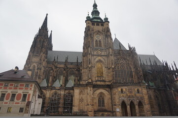 Fototapeta na wymiar st. vitus cathedral