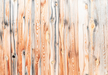 Wood texture background. Rough surface of old knotted table with nature pattern