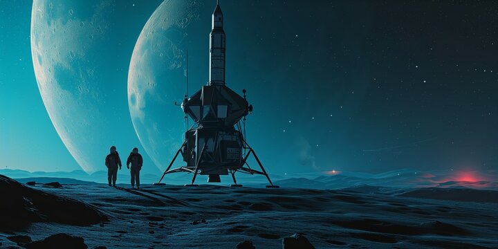 Exploration mission on the surface of another planet