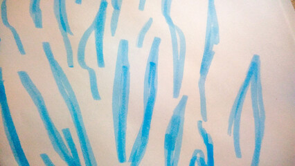 Animals Triangles. Retro Studio Art. Watercolors