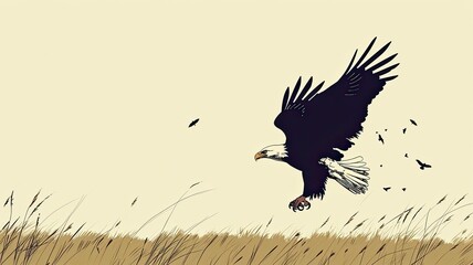 Fototapeta premium Bald Eagle