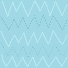 blue, pale, grey, green background with zig zag texture effect, weave plaid style fine broken lines. Irregular check repeat pattern. Square diagonal shape, grunge noise texture, distortion. Use for