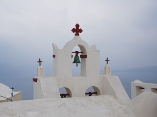 Griechische Kirche auf der Insel Santorini - Europa
