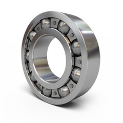 3d render Ball Bearing (clipping path)