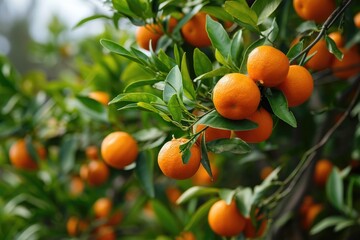 Jeju mandarins Korean mandarins orchard fruit