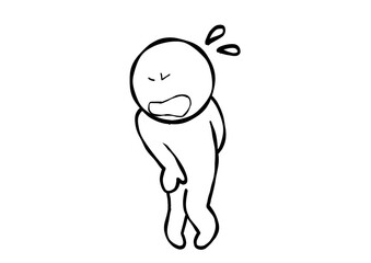 漏らしそうな人単品