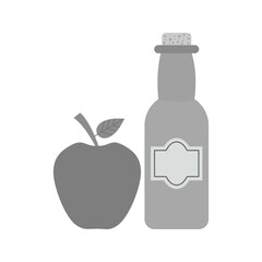 European Cuisine Flat Greyscale Icons.Ready to use for all devices and platforms.