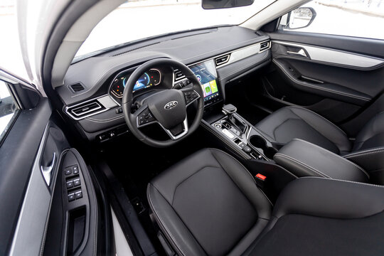 interior of car detail  JAC J7
