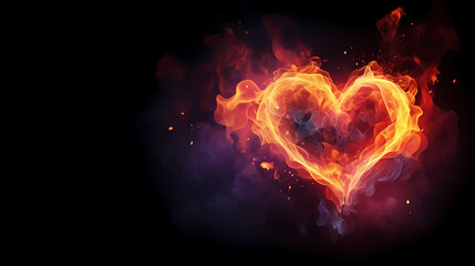 Valentine's Day, love and romance background, background with heart shapes