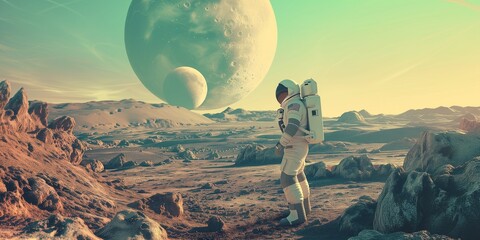 mission to the moon poster