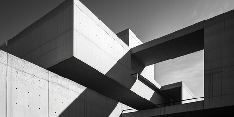 modern geometric architectural forms