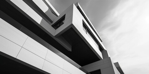 modern geometric architectural forms