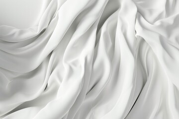 Abstract 3D Rendering Of White Cloth With Folded Textile Fashion Wallpaper. Сoncept Fashion Design Inspirations, Textile Patterns, Abstract Art, 3D Renderings, Wallpaper Ideas
