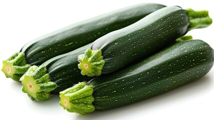 zucchini isolated on white isolated background