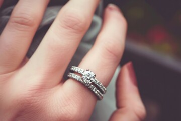Diamond Wedding Ring: A Symbol Of Love And Commitment For Women. 