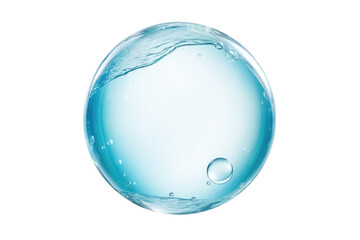Water Bubble Design Isolated On Transparent Background