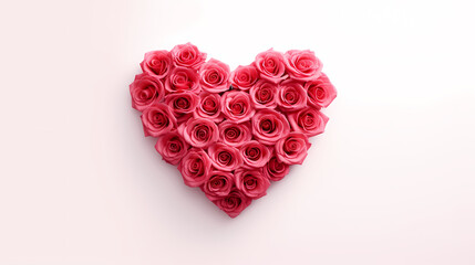 Vibrant Valentine's Day background, hearts background